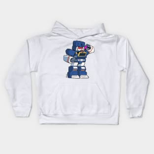 Soundwave and Kitty Ravage Kids Hoodie